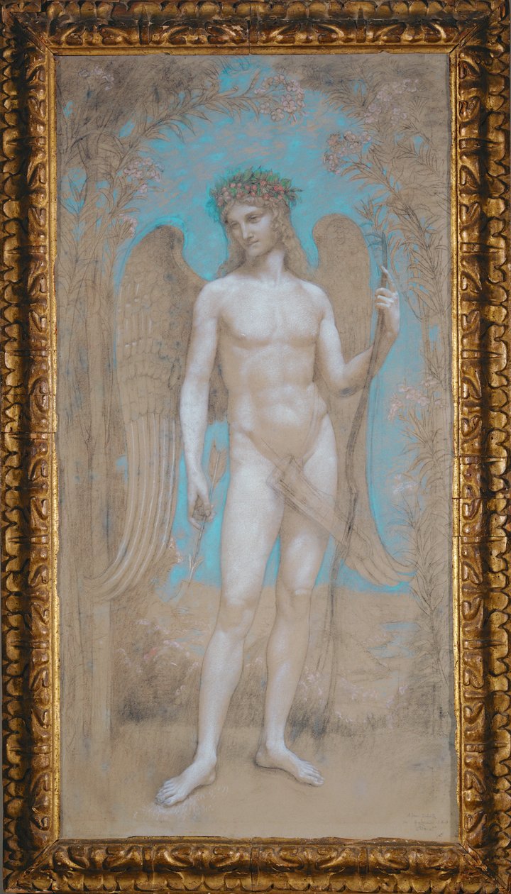 Eros ... (pastel) af Armand Point