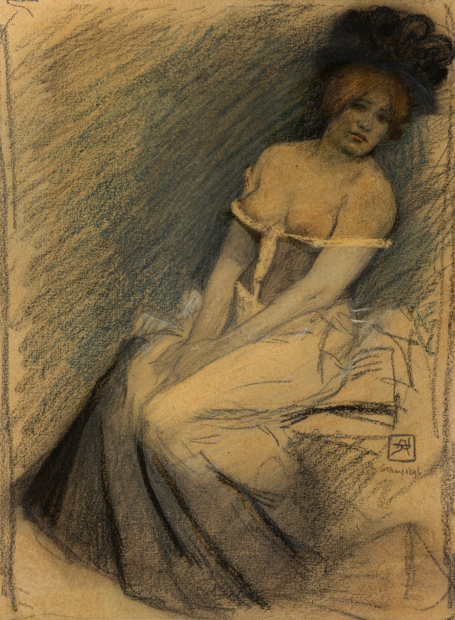 Venter, 1896. af Armand Rassenfosse