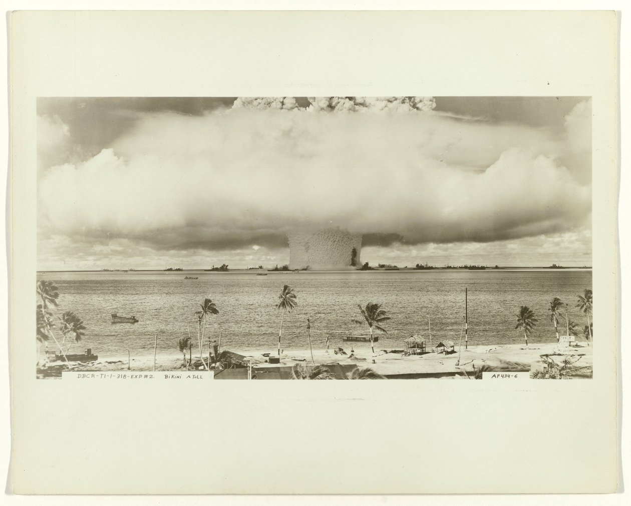 Atombombetest under Operation Crossroads Atomtest kaldet 