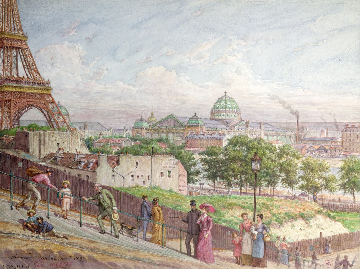 Trappen ved rue Alboni, 1897 af Arnaud Durbec