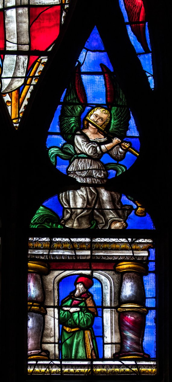 Sainte-Marie-katedralen, Auch, Gers, 2018 (glasmaleri) af Arnaud de Moles