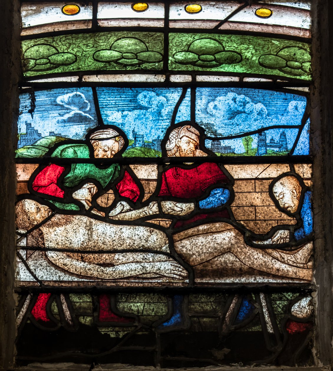 Sainte-Marie-katedralen, Auch, Gers, 2018 (glasmaleri) af Arnaud de Moles
