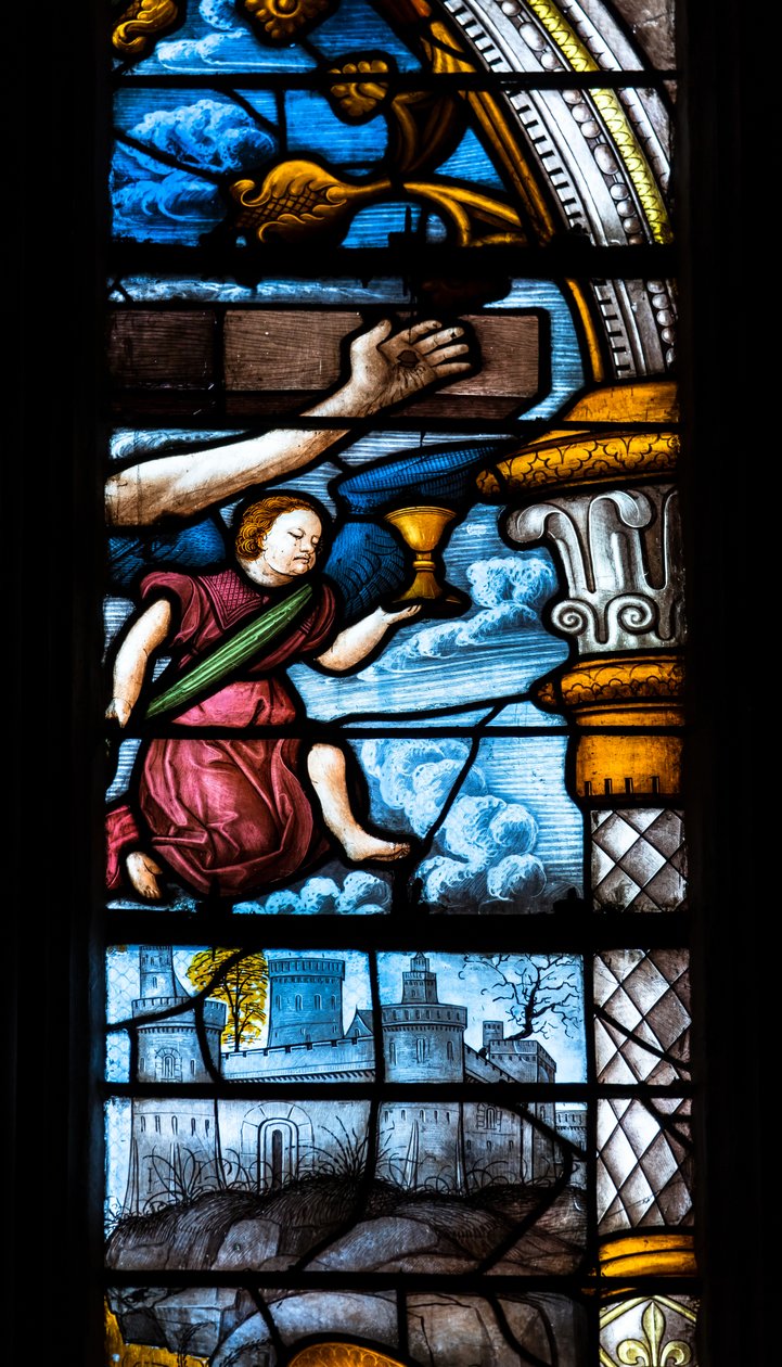 Sainte-Marie-katedralen, Auch, Gers, 2018 (glasmaleri) af Arnaud de Moles