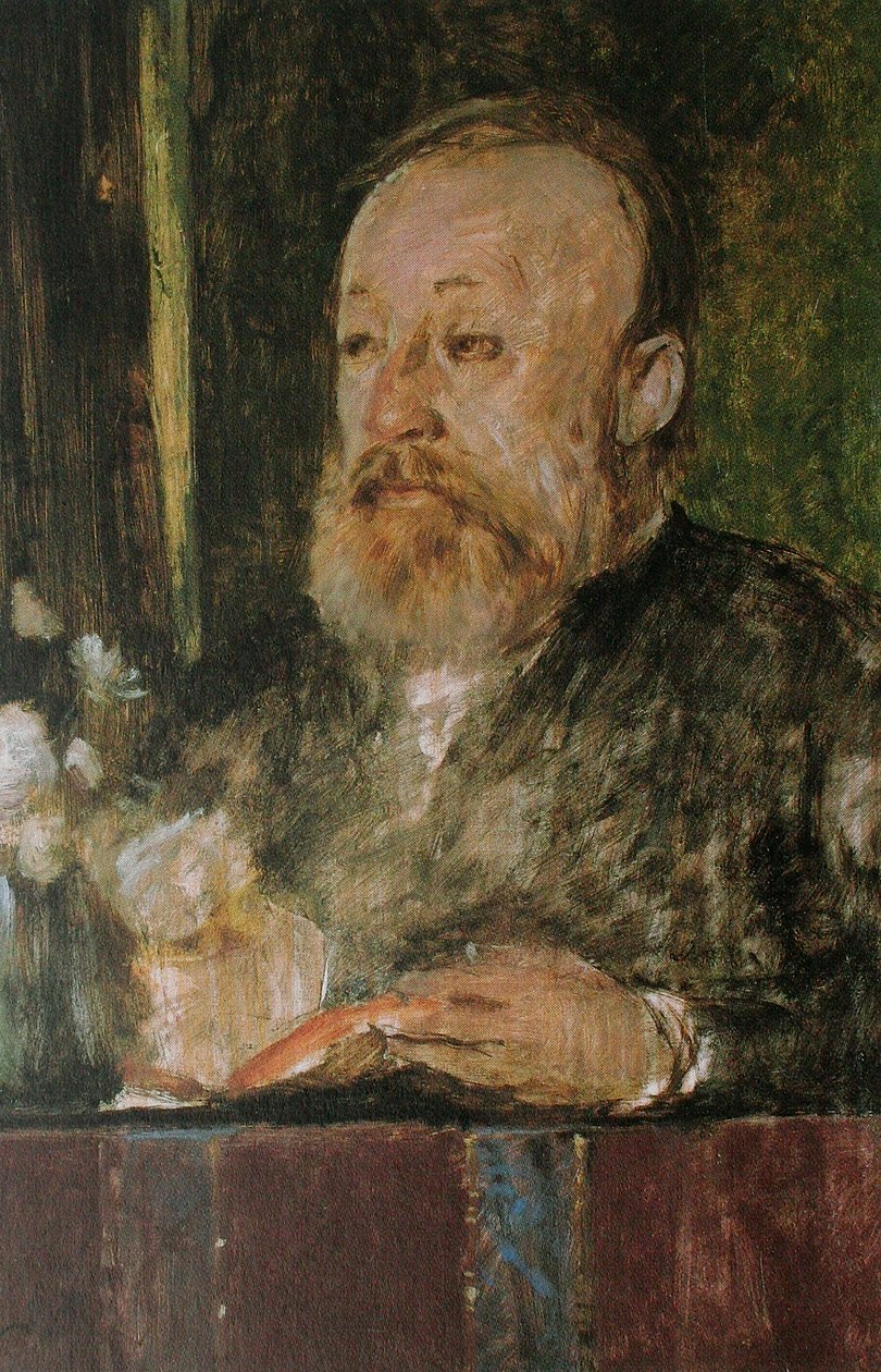 Portræt af Gottfried Keller af Arnold Böcklin