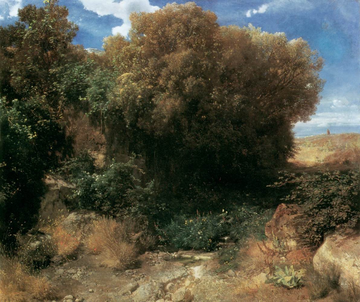 Landskabskampagne af Arnold Böcklin