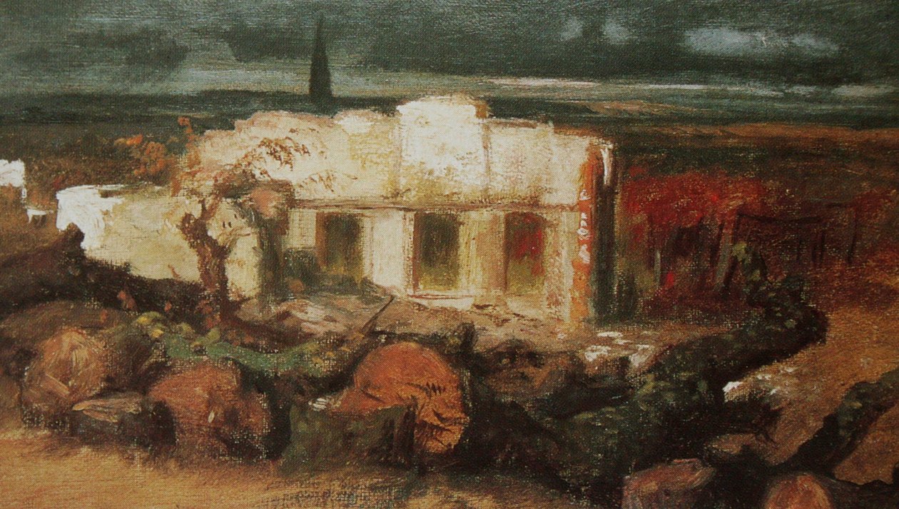 Hus nær Kehl af Arnold Böcklin