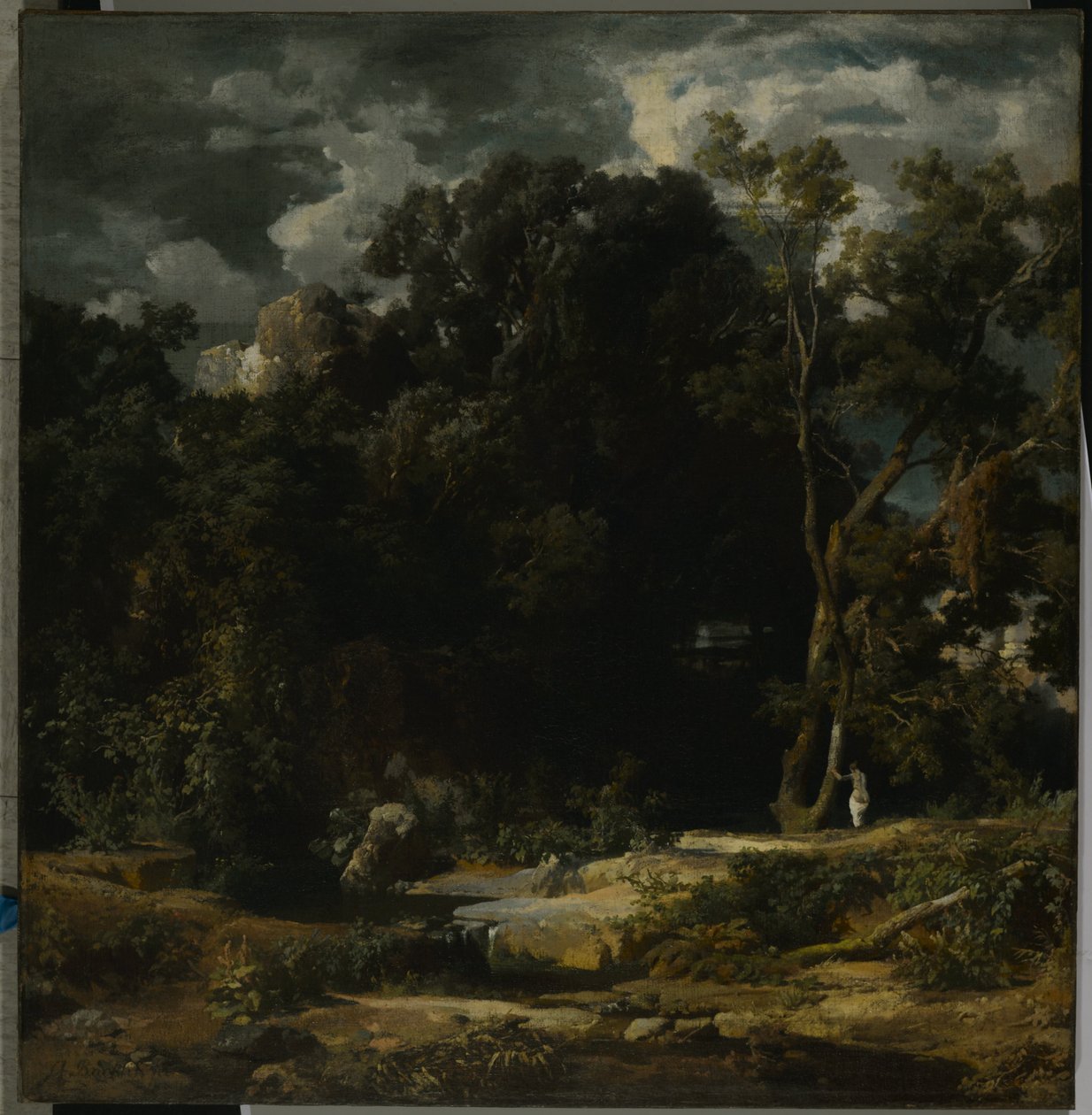 Romersk landskab af Arnold Böcklin