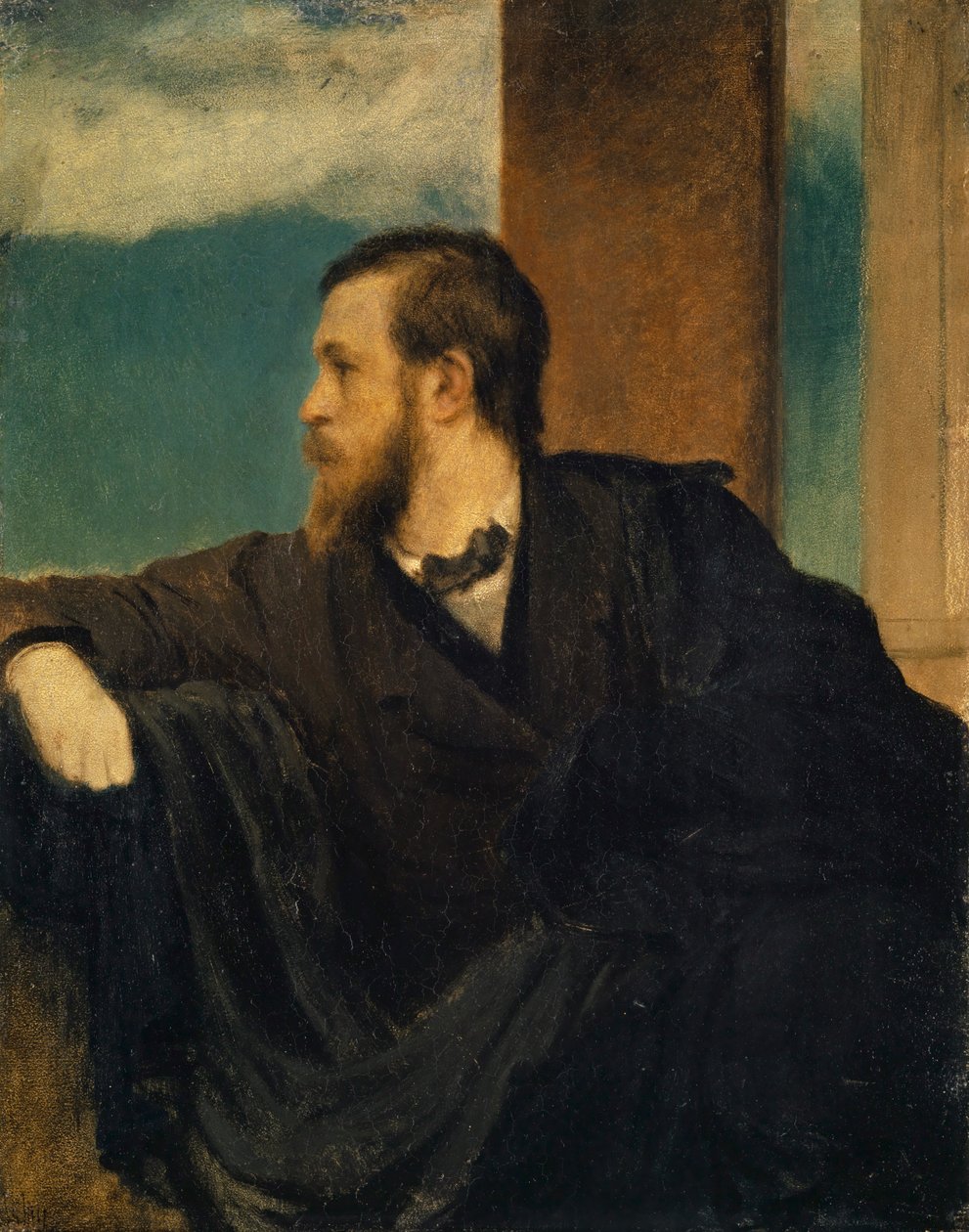 Selvportræt af Arnold Böcklin
