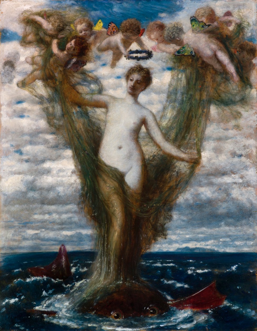 Venus Anadyomene af Arnold Böcklin