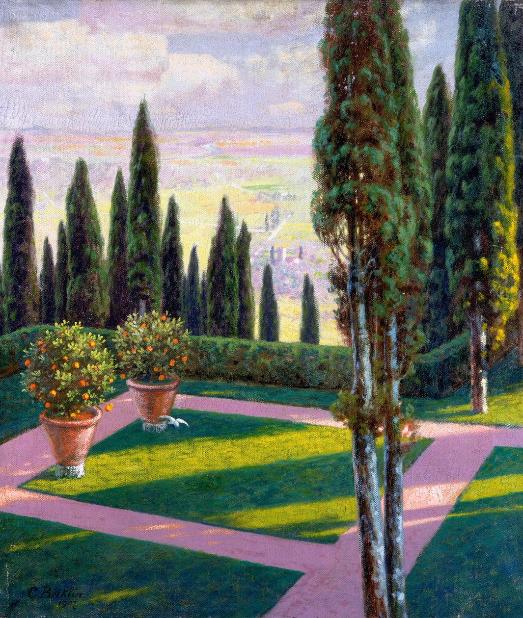 Villa Fiesolanas have af Arnold Böcklin