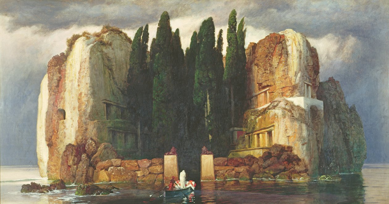 De dødes ø af Arnold Böcklin