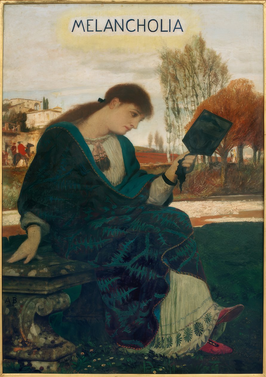 A. Böcklin, Melancholia af Arnold Böcklin