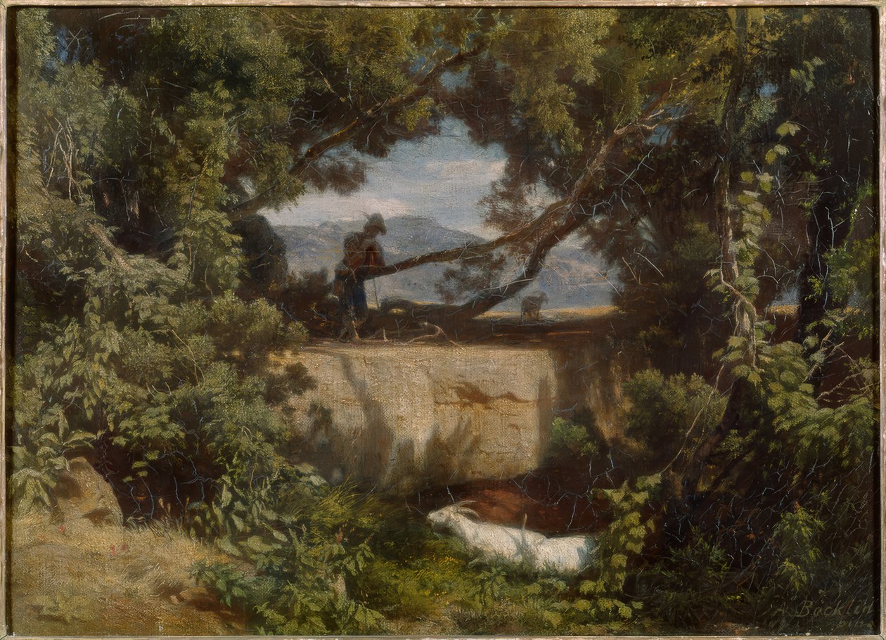 Gedehyrde i Campania af Arnold Böcklin