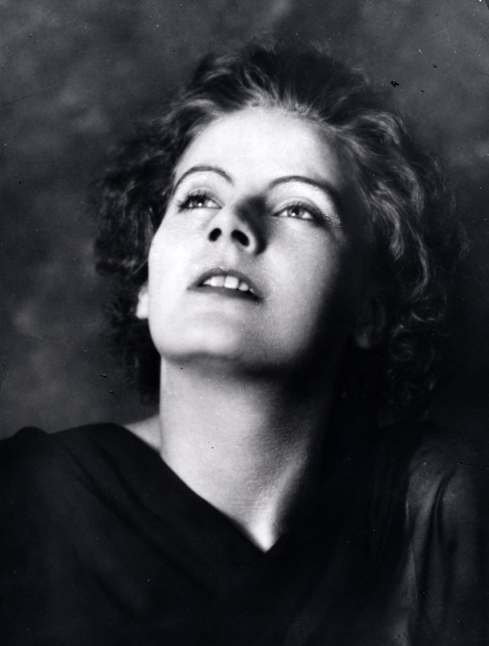 Greta Garbo, 1925 (bw-billede) af Arnold Genthe