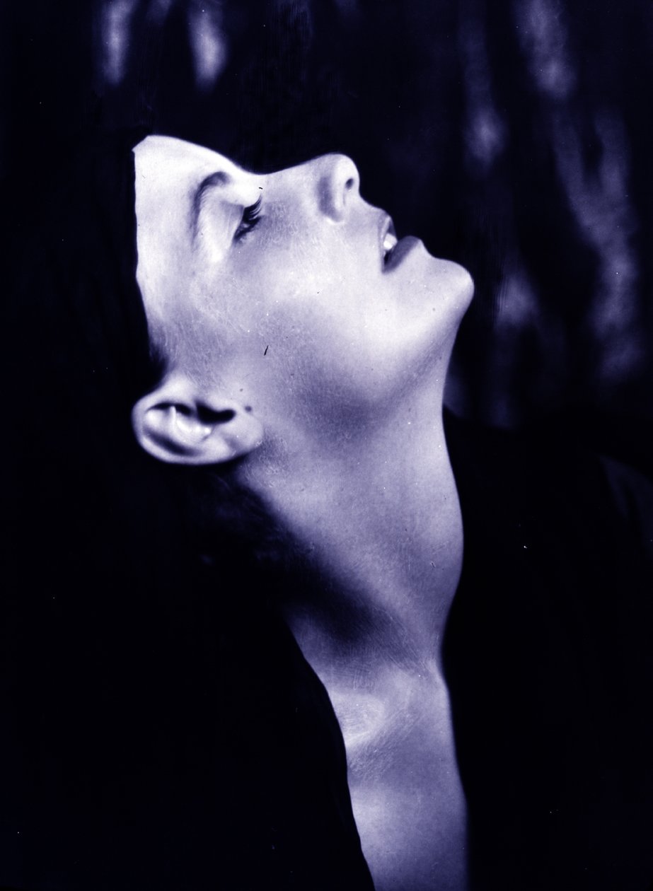 Greta Garbo, 1925 (bw-billede) af Arnold Genthe