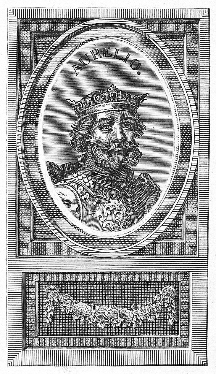 Aurelio, konge af Asturien af Arnold van Westerhout