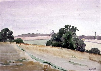Landskab af Arnold 1867 1931 Bennett