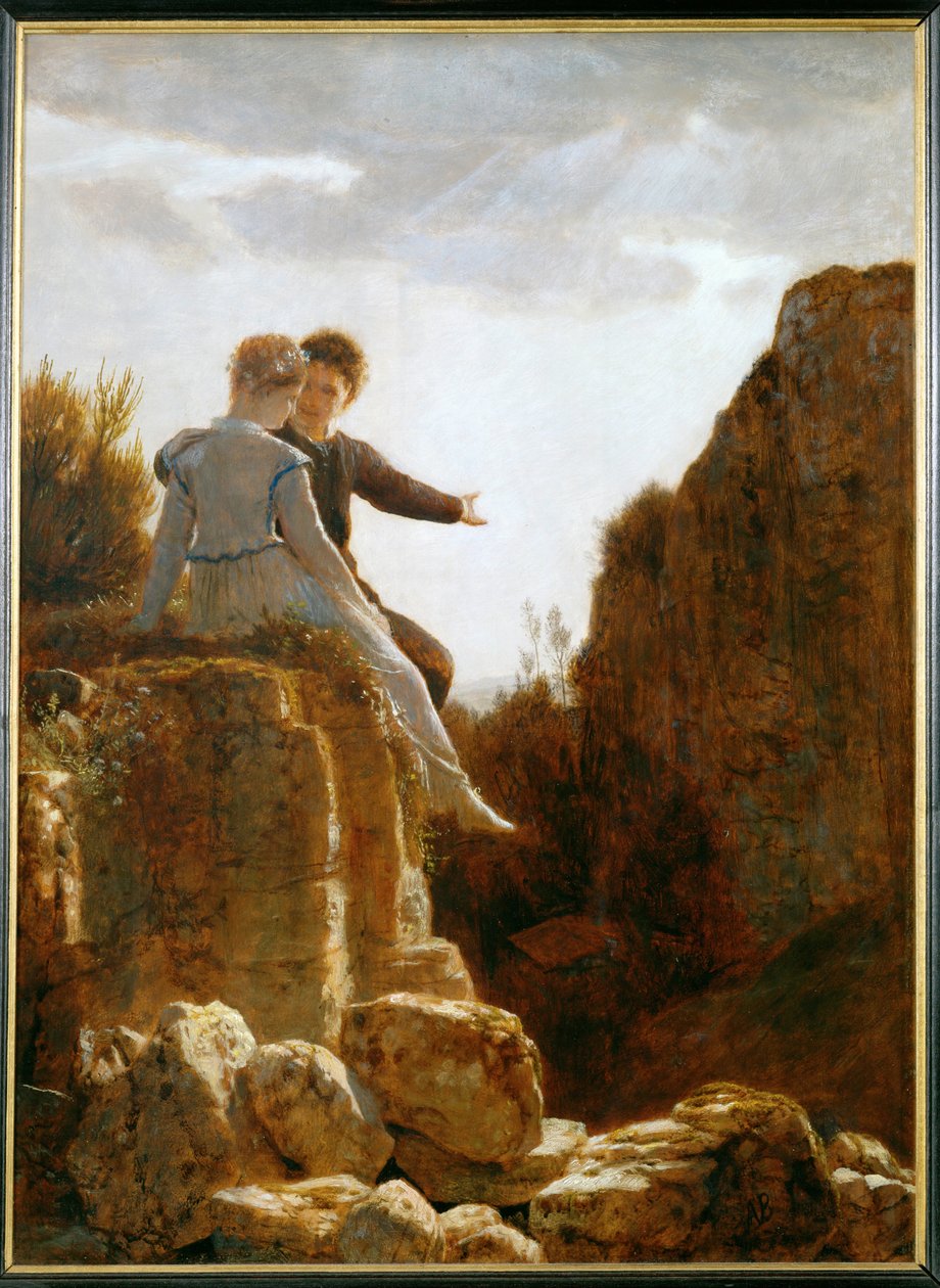 Bryllupsrejse - Bryllupsrejse ... af Arnold Böcklin