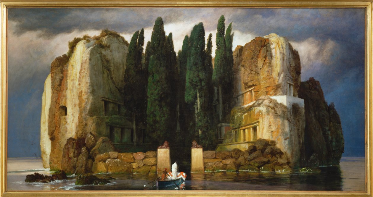 De dødes ø af Arnold Böcklin