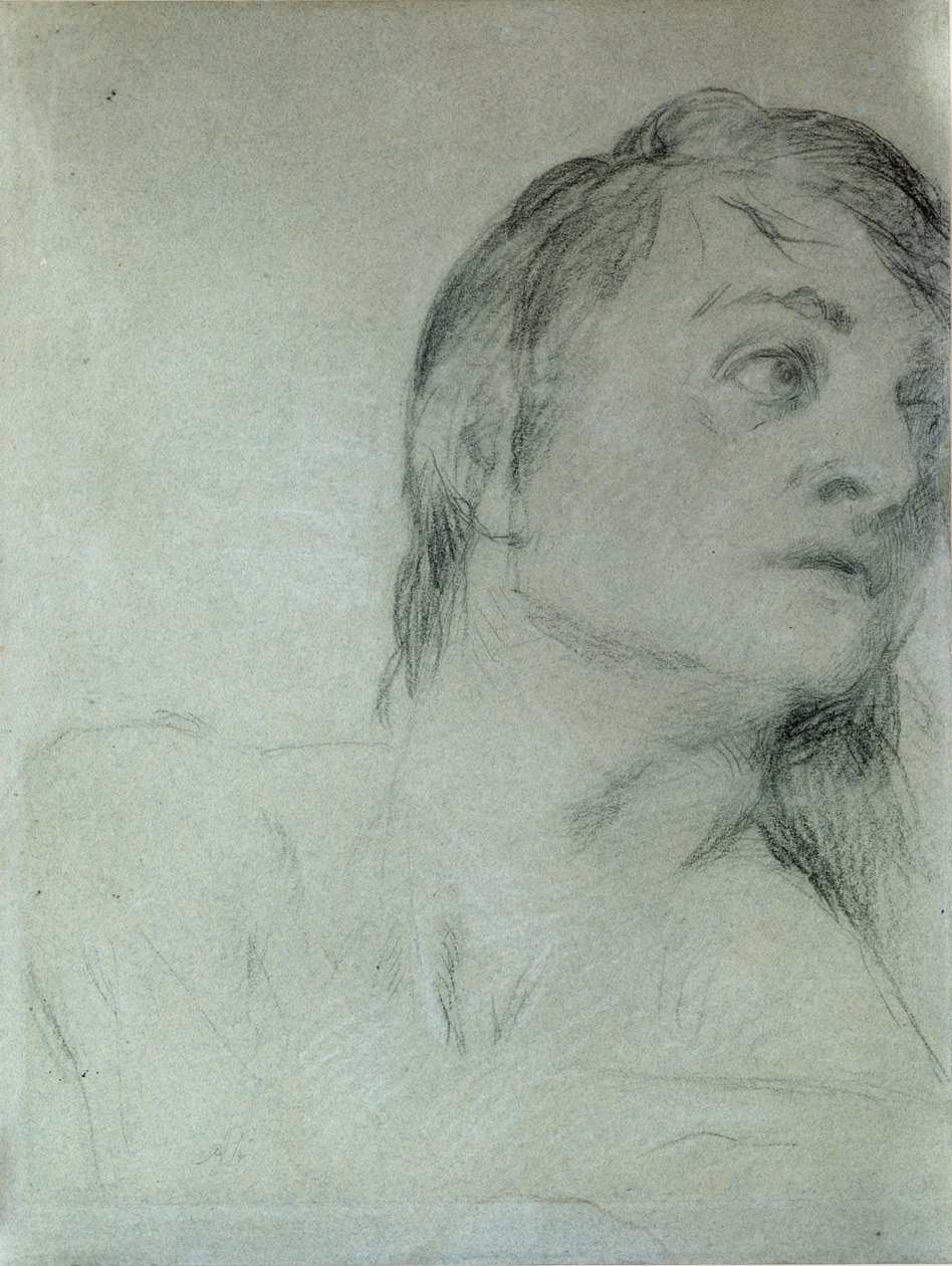 Hovedet af en Triton af Arnold Böcklin