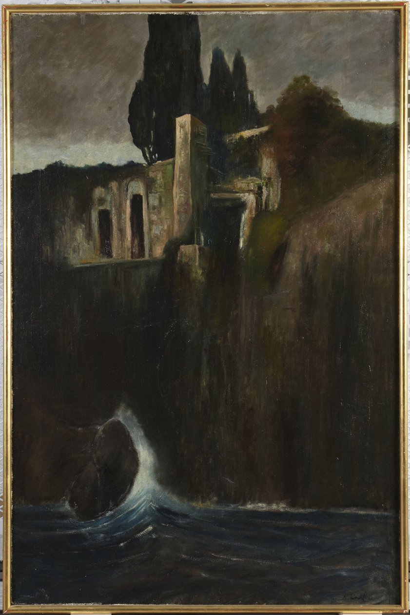 Landskab af Arnold Böcklin