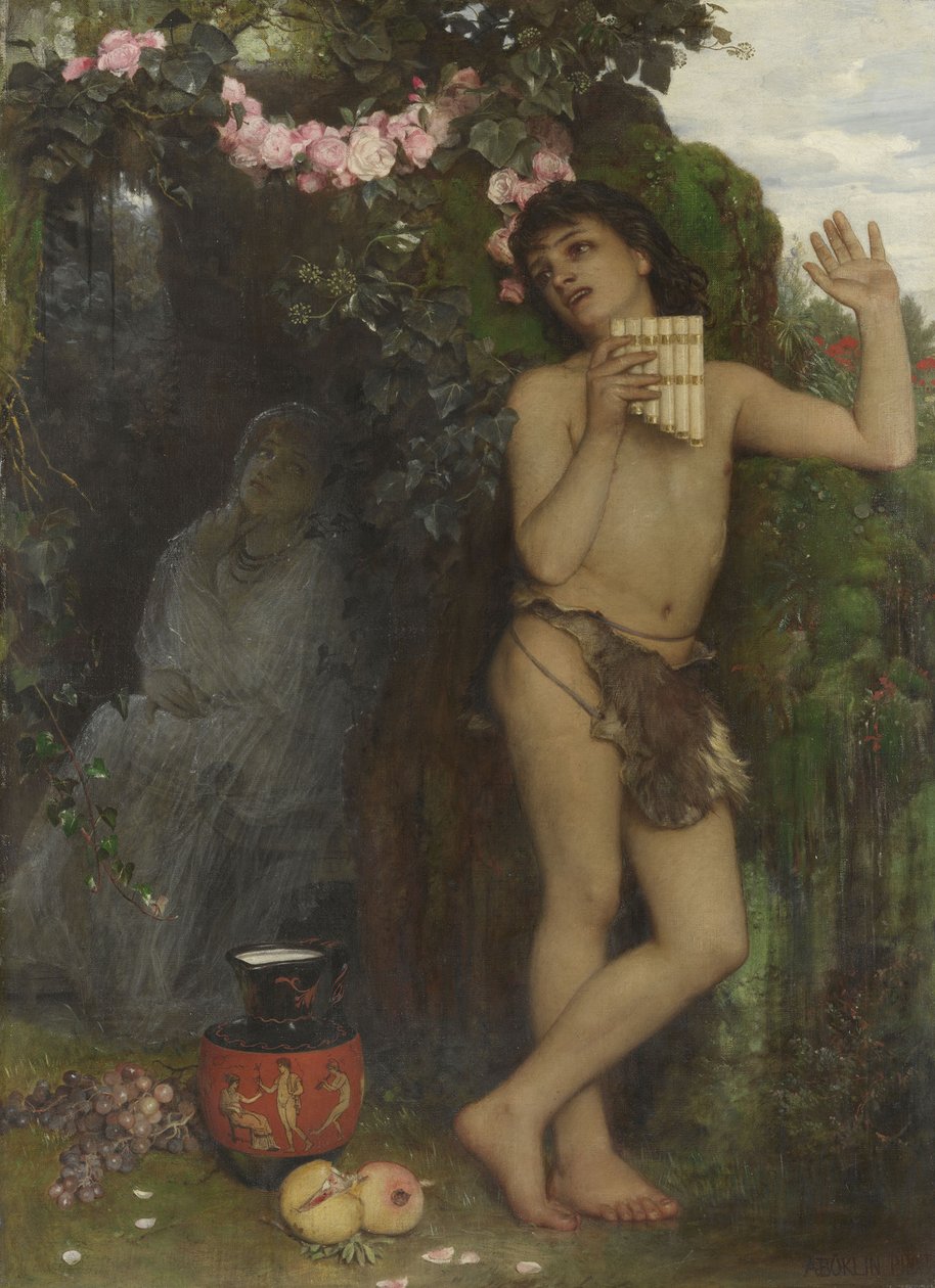 Hyrdens klage af Arnold Böcklin