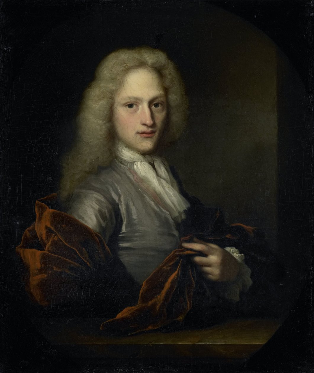 Portræt af en mand af Arnold Boonen (attributed to)