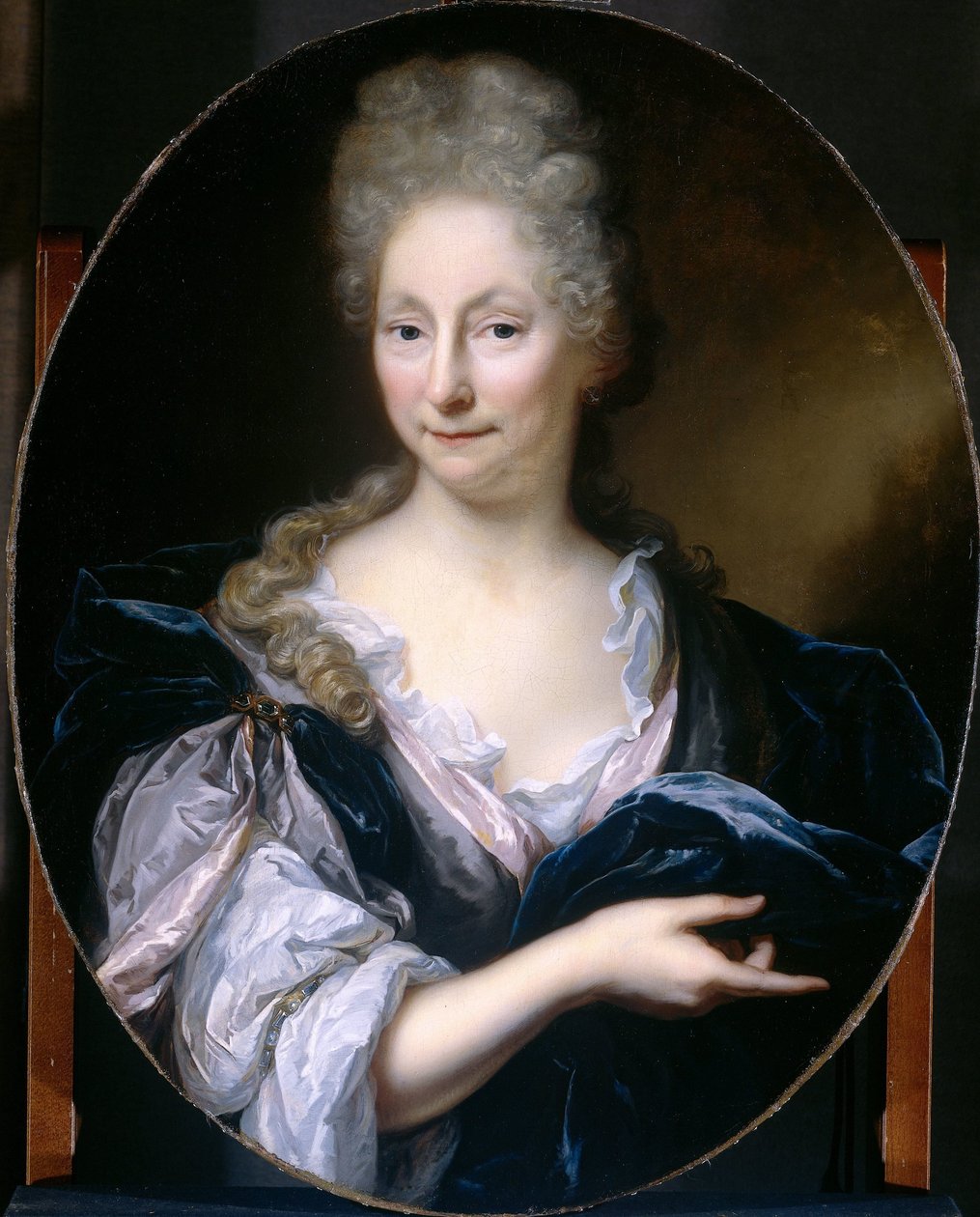 Portræt af Margaretha van de Eeckhout, kone til Pieter van de Poel af Arnold Boonen
