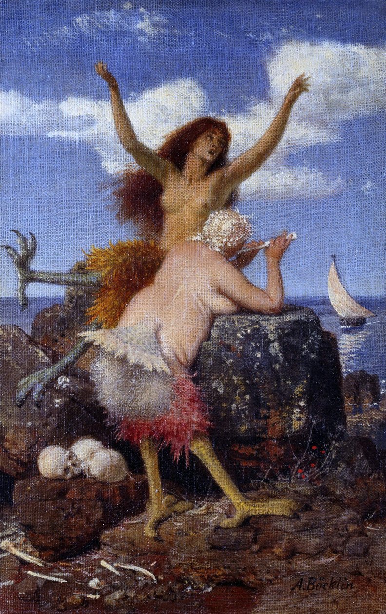 German:  Sirenen Sirens af Arnold Böcklin