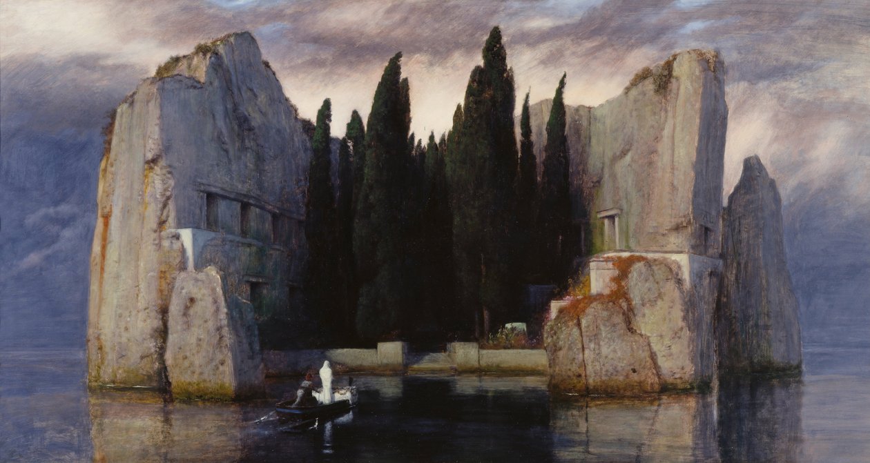 Isle of the Dead, 1883 af Arnold Böcklin