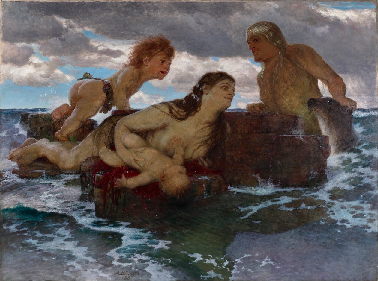 hav idyl af Arnold Böcklin
