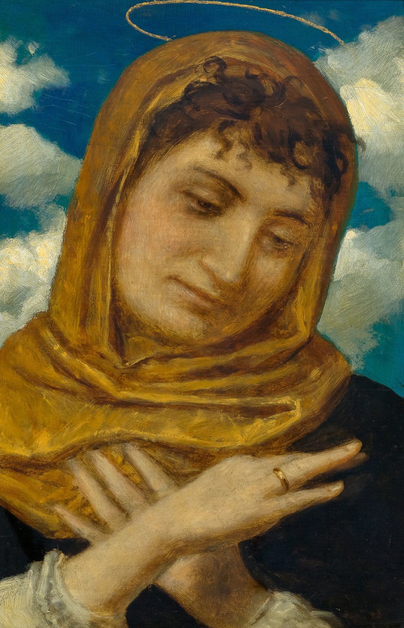 Sankt Katarina, 1880. af Arnold Böcklin
