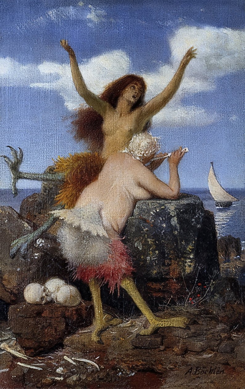 Sirener. 1875 af Arnold Böcklin