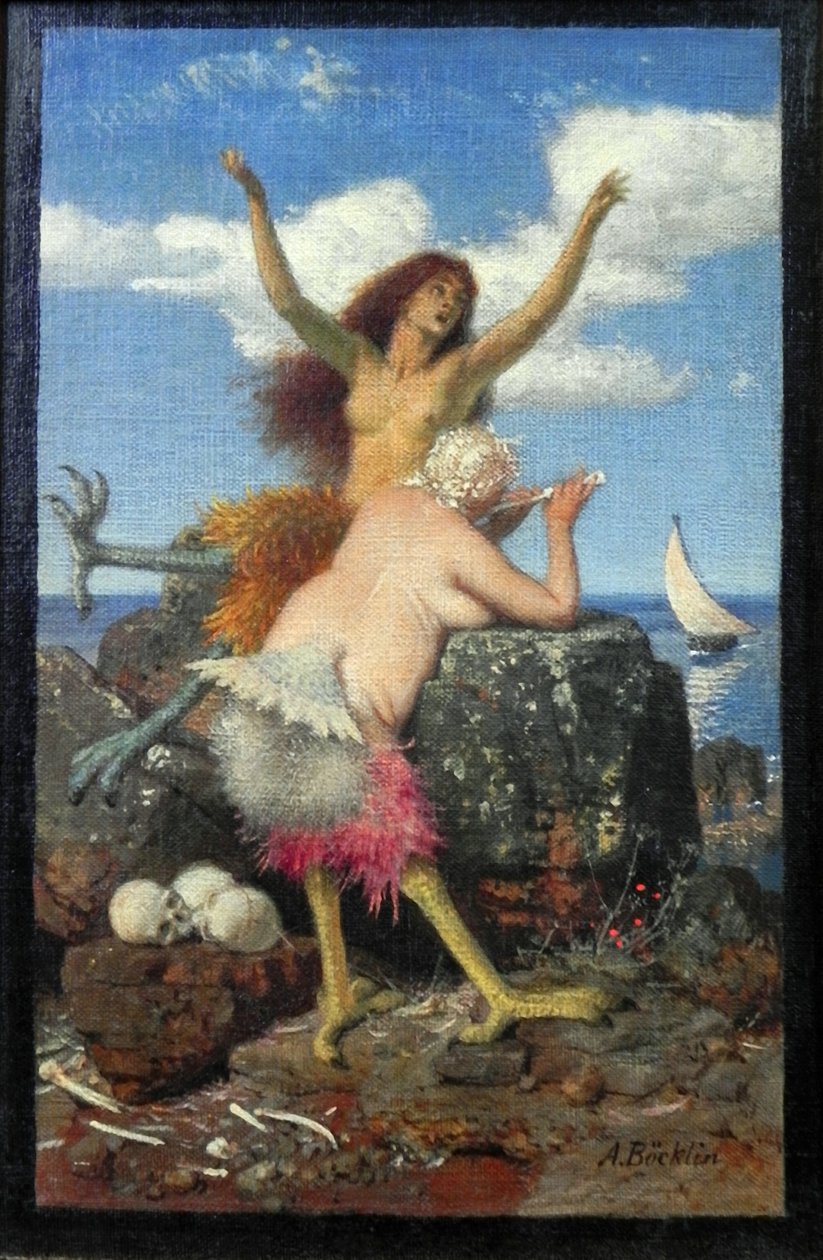 Sirener af Arnold Böcklin