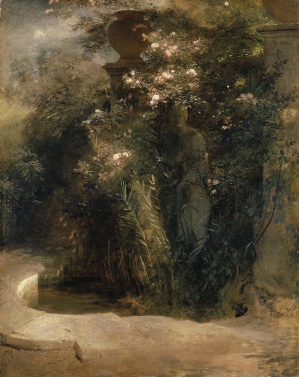 Fortabt Venus / Forladt Venus af Arnold Böcklin