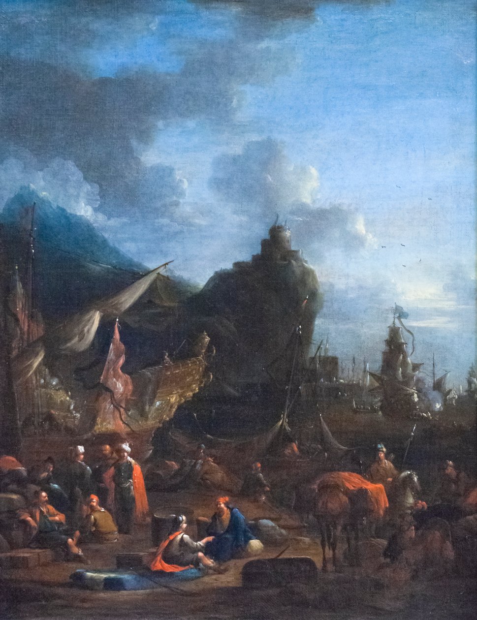 Østre havn af Arnold Frans Rubens