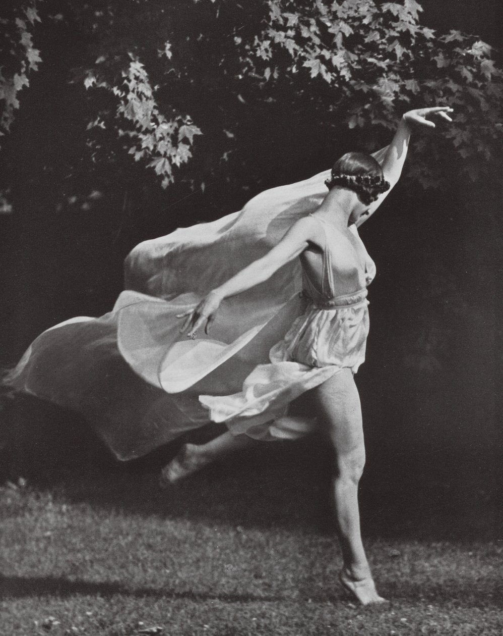 Anna Duncan (s/h-foto) af Arnold Genthe