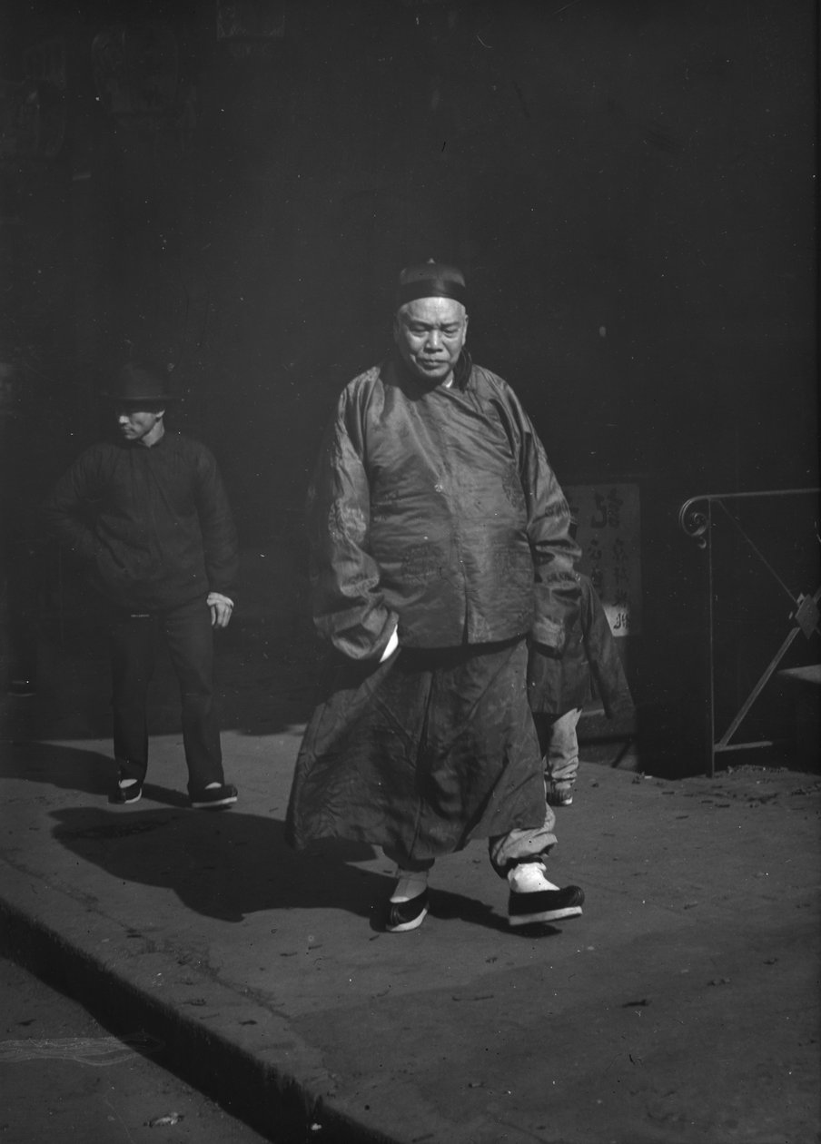 Merchant, Chinatown, San Francisco af Arnold Genthe