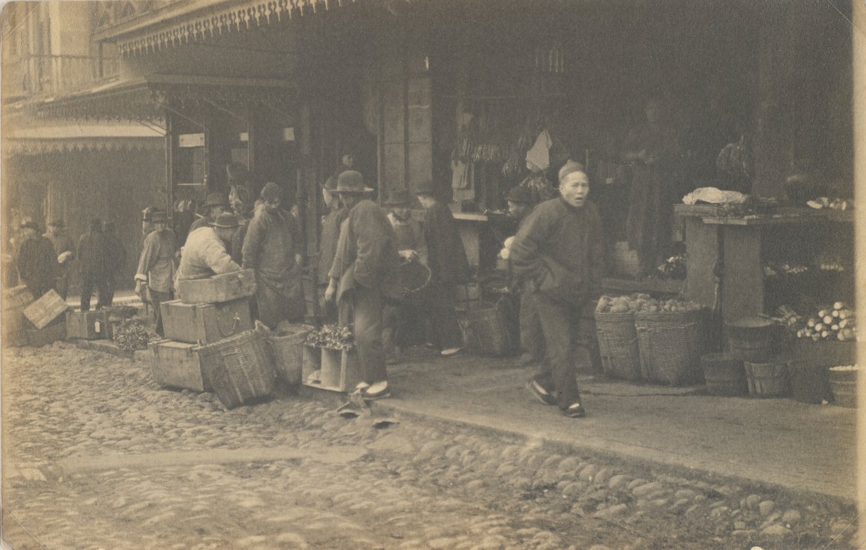 Morgenmarkedet af Arnold Genthe