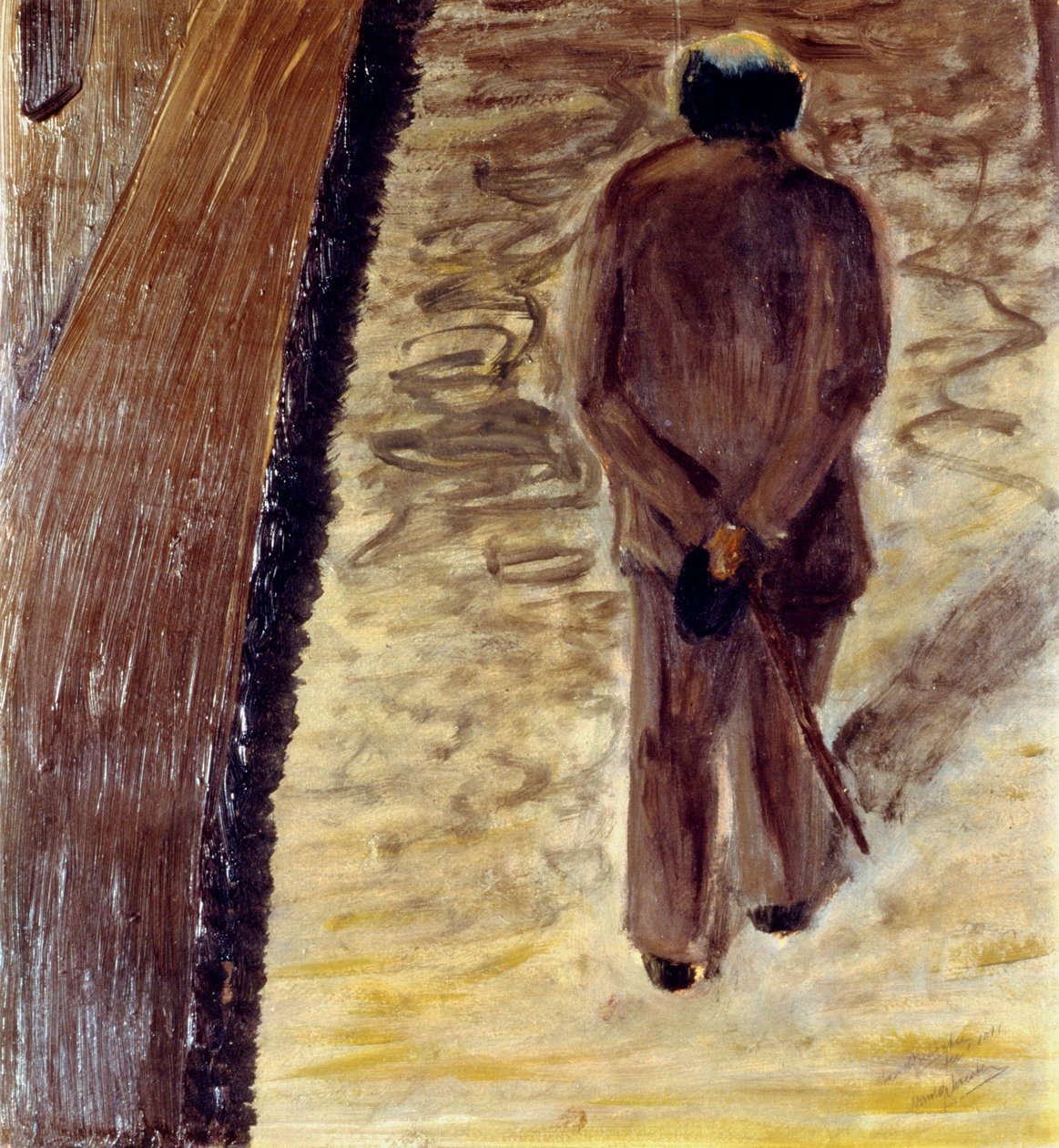 Selvportræt af Arnold Schoenberg