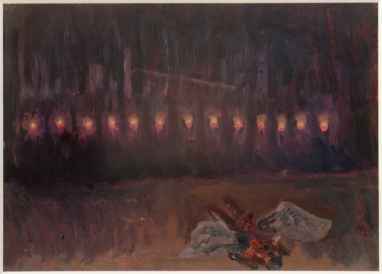 Den heldige hånd (1. billede) af Arnold Schönberg