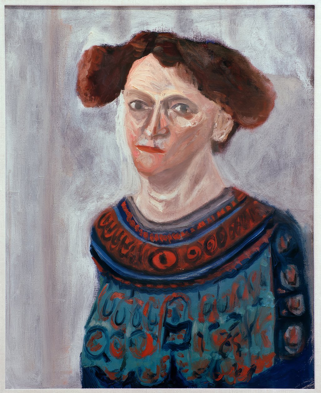 Portræt af en kvinde af Arnold Schönberg