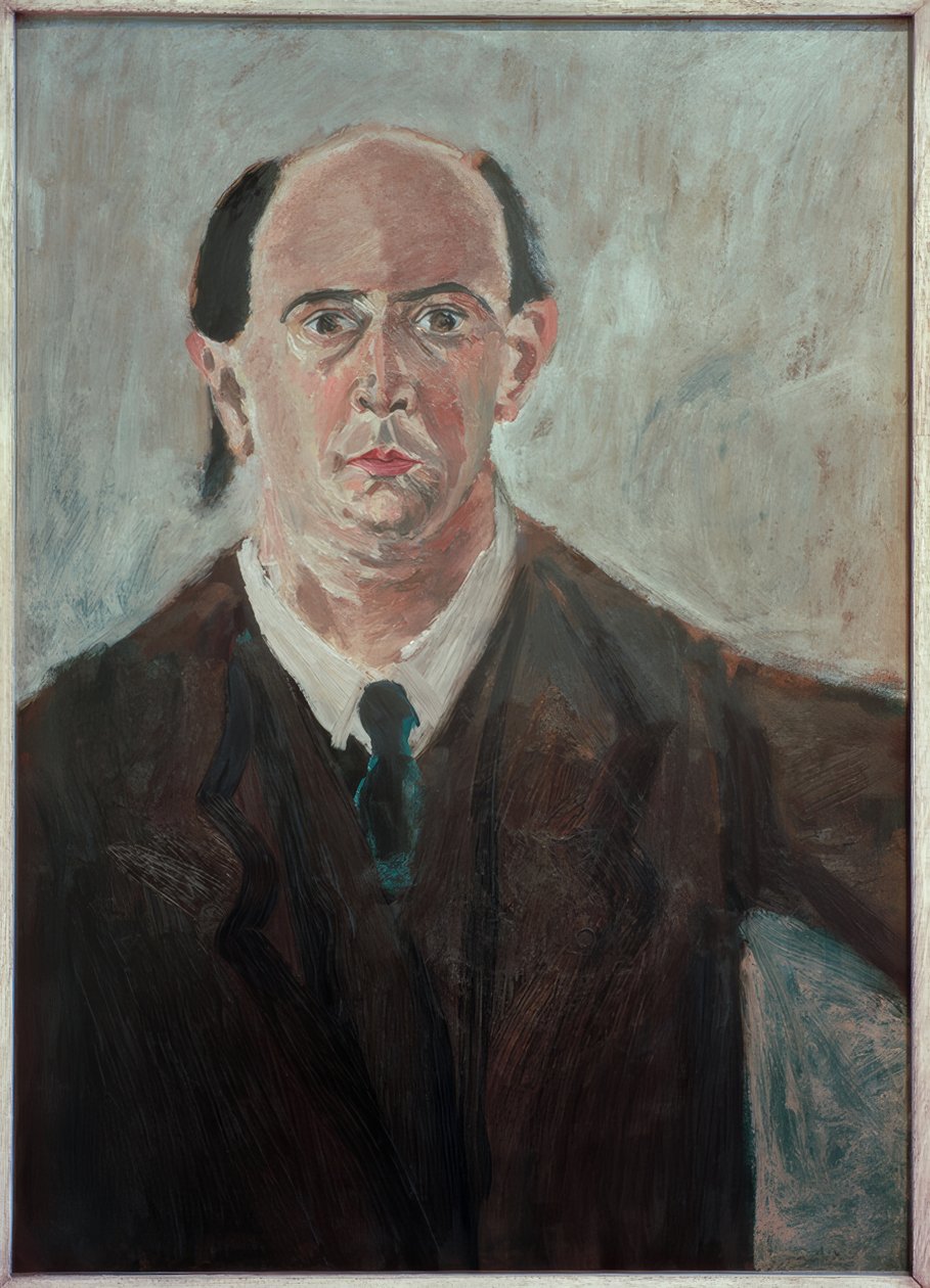 selvportræt af Arnold Schönberg