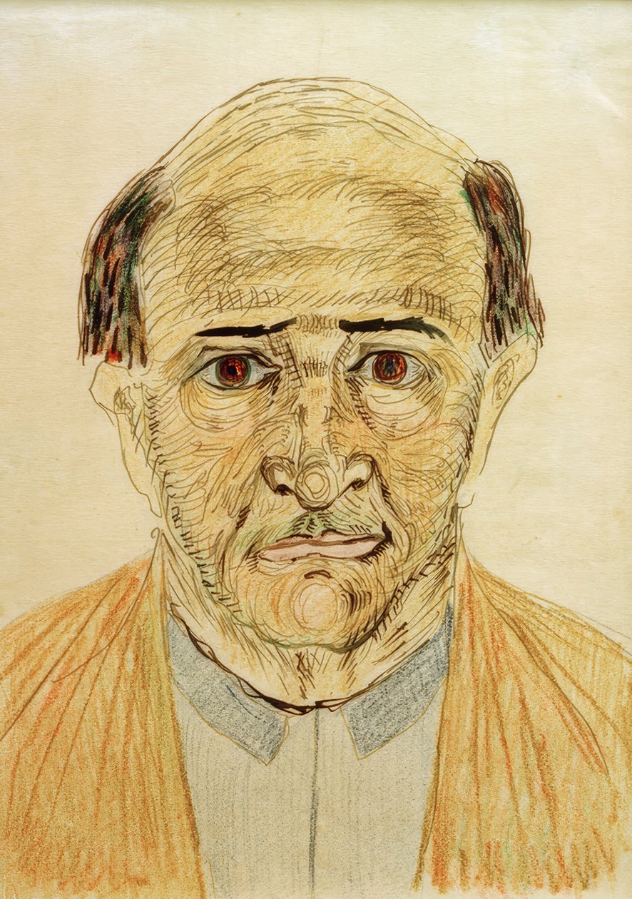 selvportræt af Arnold Schönberg