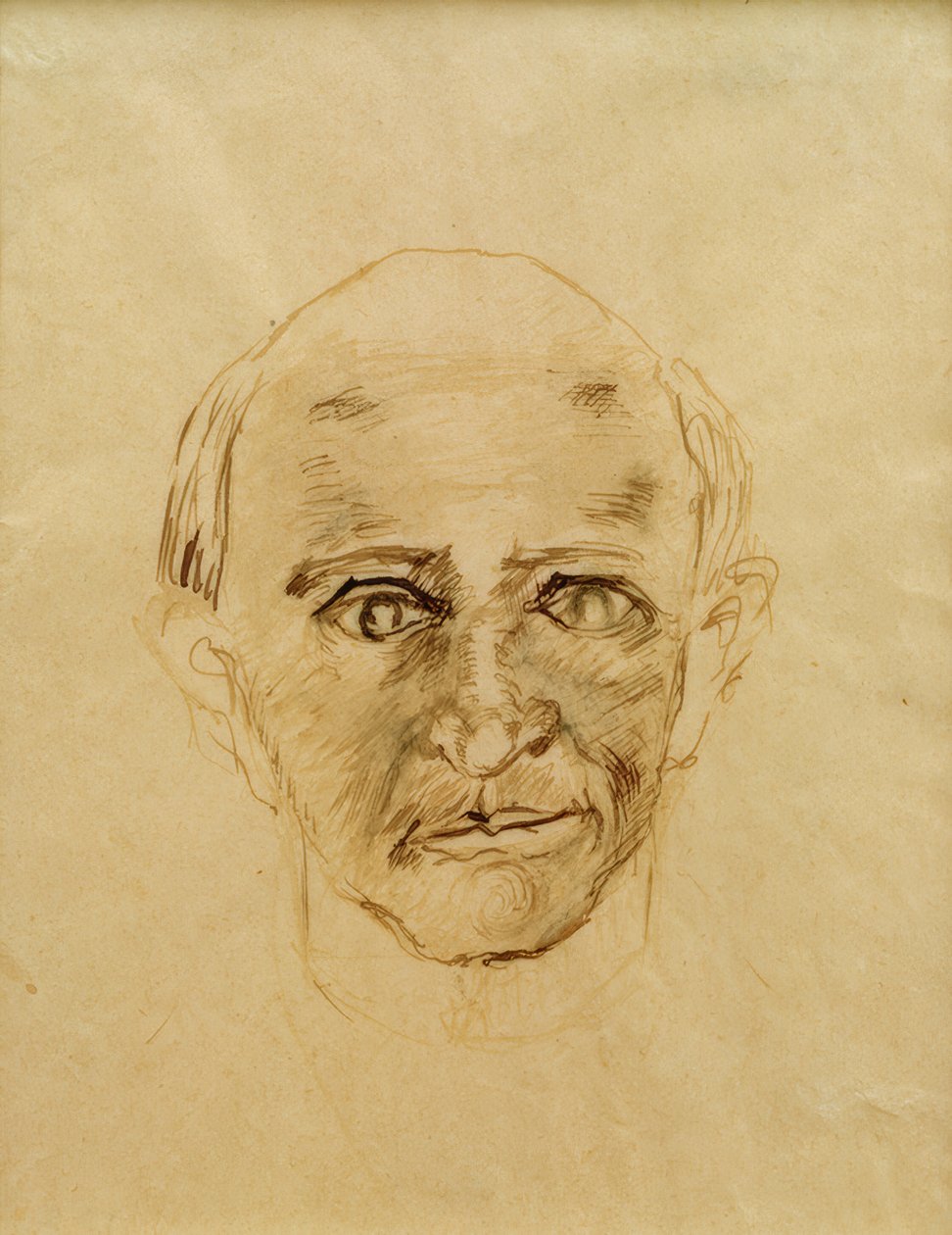 selvportræt af Arnold Schönberg