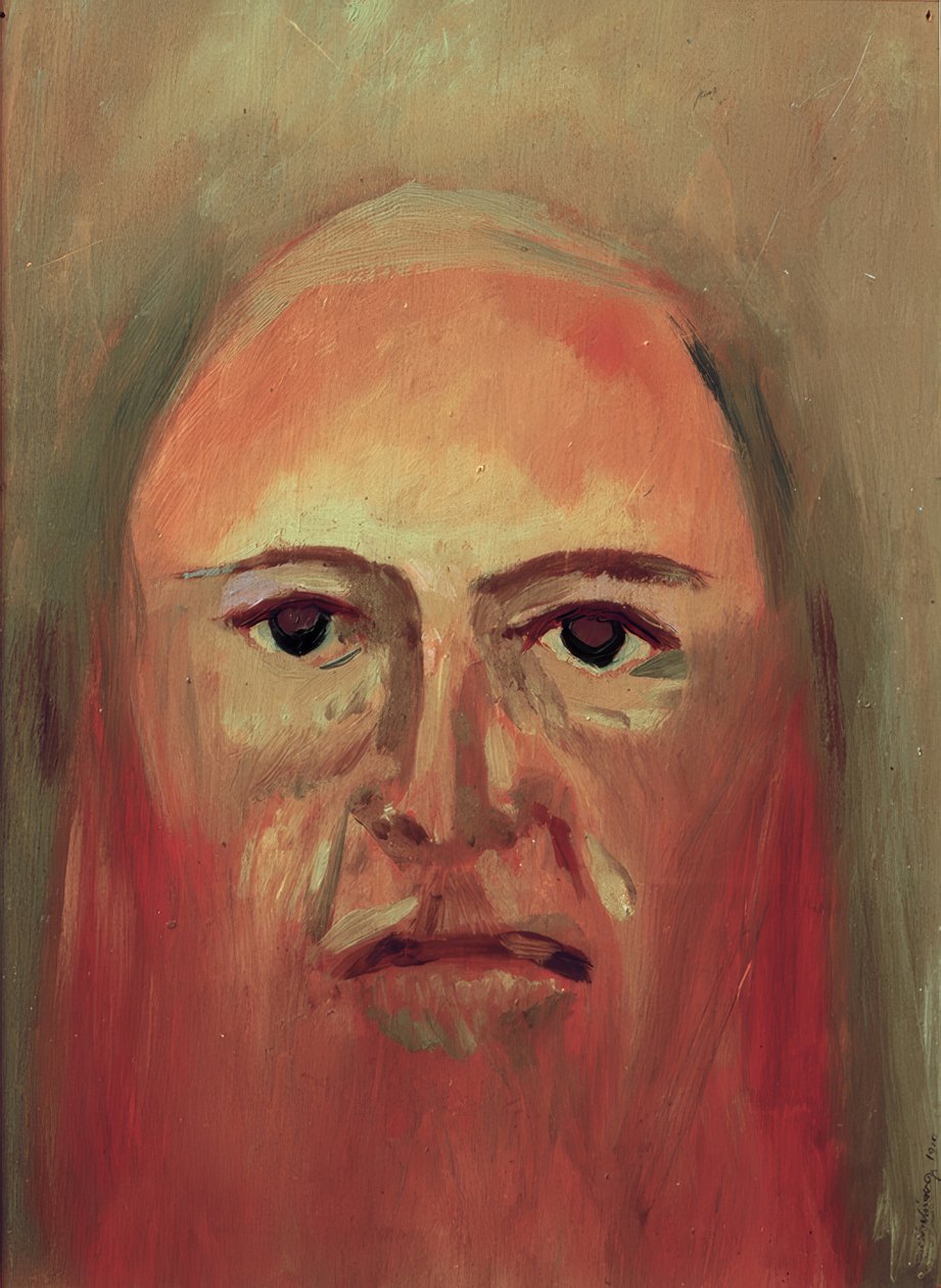 selvportræt af Arnold Schönberg