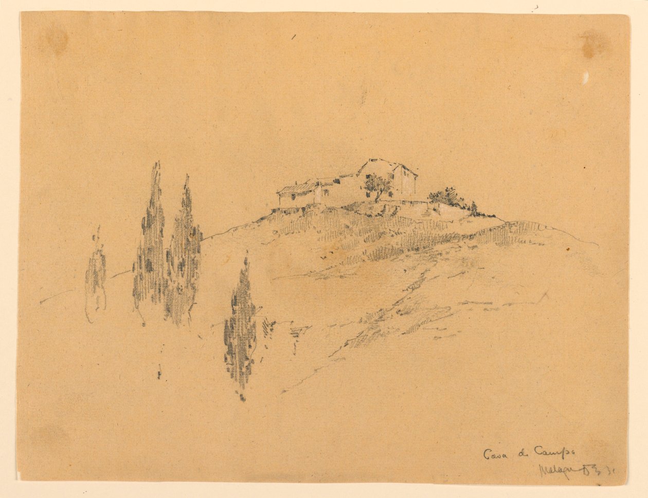 Country House, Malapu af Arnold William Brunner