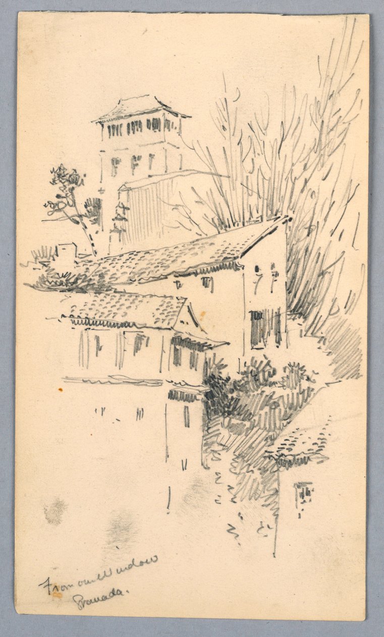 Fra vores vindue Granada af Arnold William Brunner