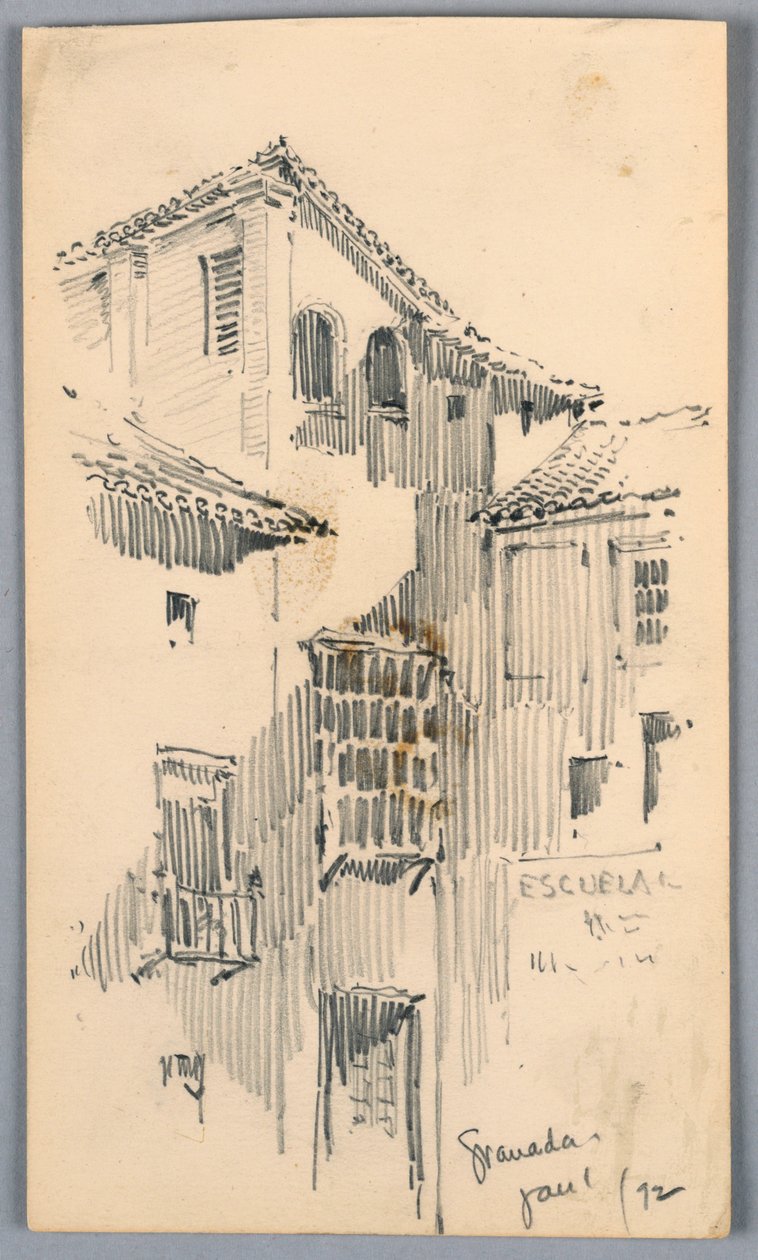 Hus i Granada af Arnold William Brunner