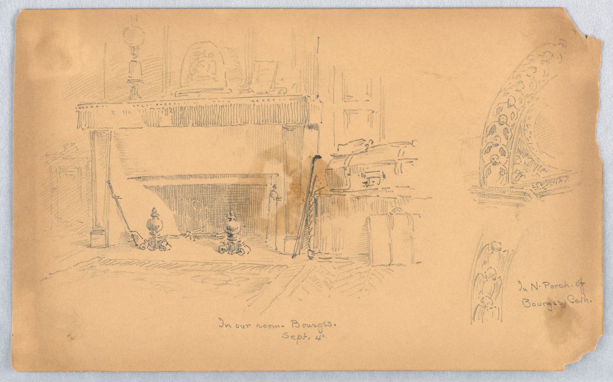 I vores værelse, Bourges af Arnold William Brunner